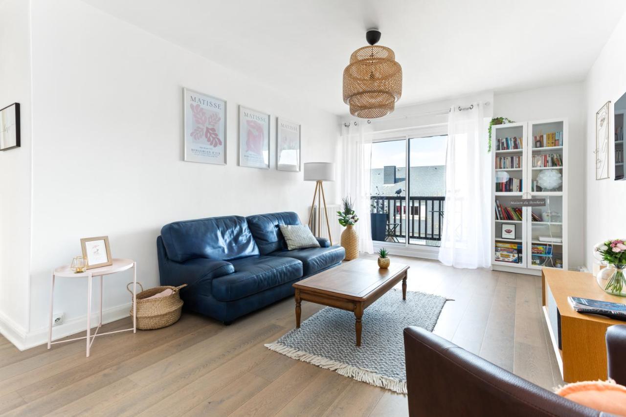 Le Cosy Avec Piscine, Balcon Et Parking Apartment Trouville-sur-Mer Bagian luar foto
