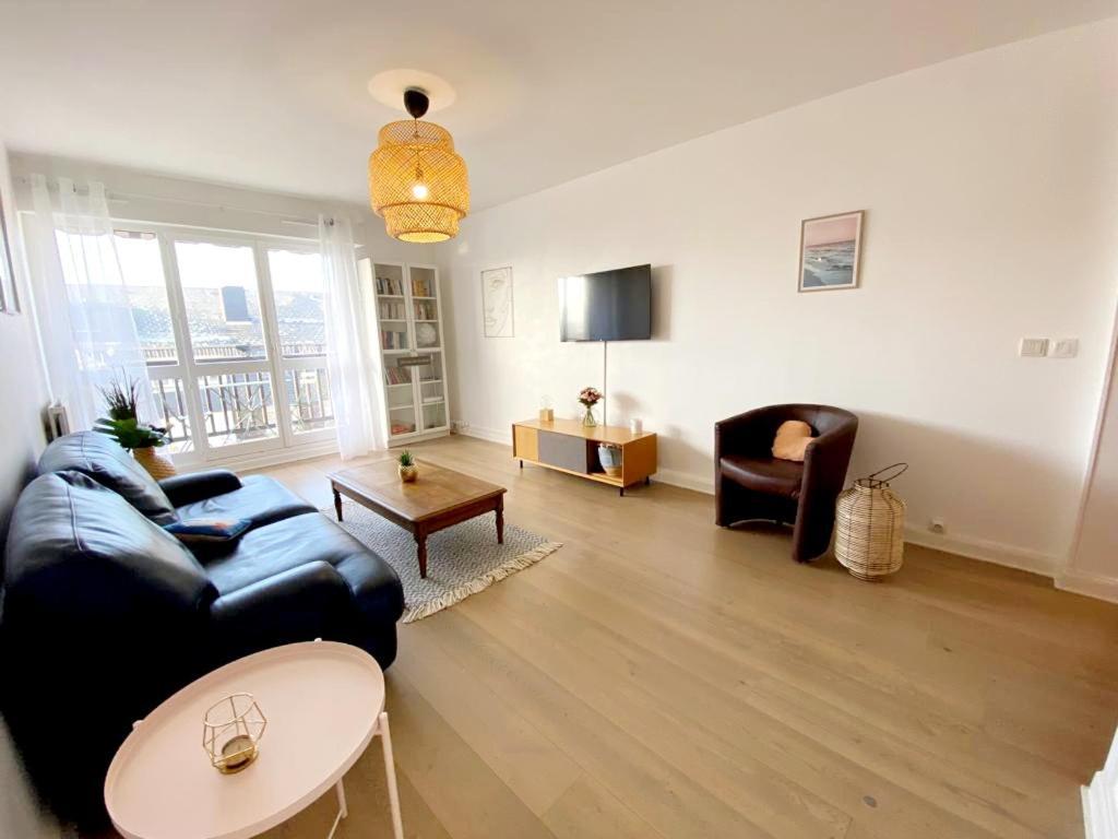 Le Cosy Avec Piscine, Balcon Et Parking Apartment Trouville-sur-Mer Bagian luar foto