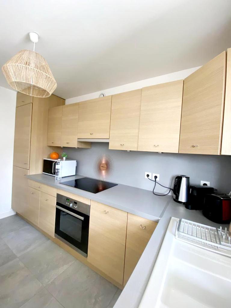 Le Cosy Avec Piscine, Balcon Et Parking Apartment Trouville-sur-Mer Bagian luar foto